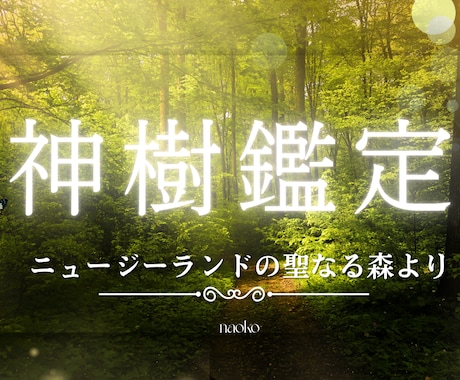 神樹鑑定・魂の目的 / 使命リーディングします なぜ私ばかり辛い目に？生きづらさの正体と魂が求める方向が判明 イメージ1