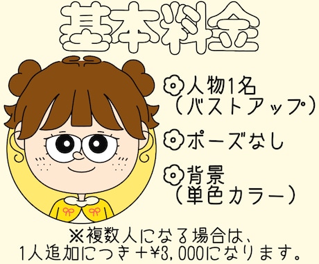 ポップでかわいいイラストをお届けします お気軽にご相談ください٩( ᐛ )و イメージ2