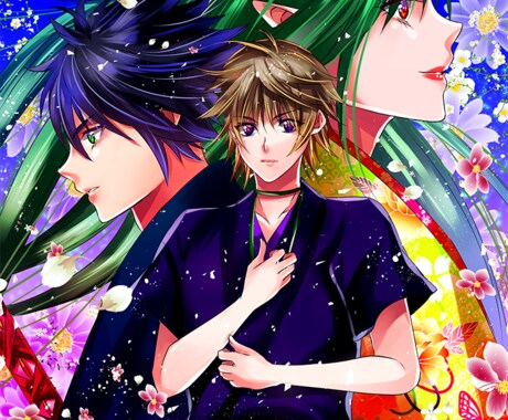 冬コミ限定／小説の挿絵を描きますます あなたの大切な作品に、生き生きとした絵を イメージ1