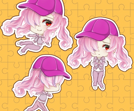 あなただけのミニキャライラストを描きます イメージ1