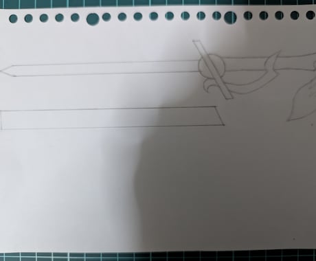オリジナルの武器を描きます