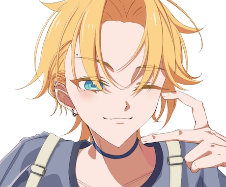 アイコンなどに使用できるイラストを制作いたします かっこ可愛いイラスト制作いたします✨️ イメージ1