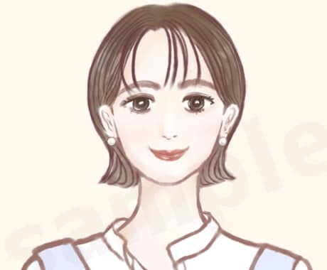 シンプル大人かわいいイラスト魅力たっぷりで描きます アイコン～一枚絵など幅広く対応いたします。ご相談ください！ イメージ1