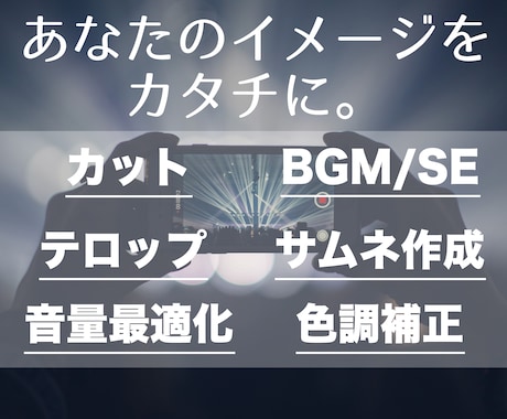 Youtube動画編集を承ります 編集実績1000本超えの編集者があなたのイメージを形にします イメージ2
