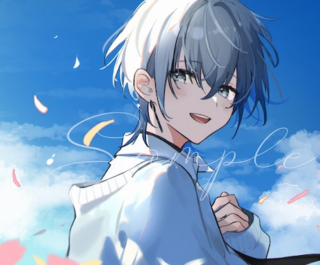 アイコン立ち絵サムネグッズ等イラスト作成します 商用利用可！VTuber、配信活動、サムネ、キービジュアルに イメージ2