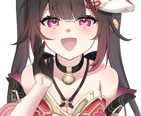 アイコン、一枚絵、キャラデザなど描きます 可愛い女の子のキャラクターイラストお描きします！ イメージ1