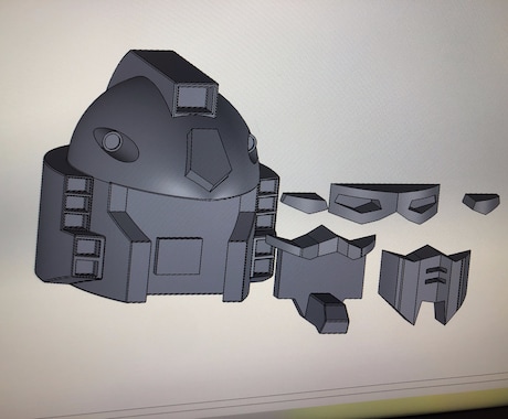 3Dプリンター用のデータを作成します 図面・写真・アイディアなどから3Dモデル作成します！ イメージ2