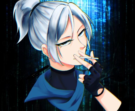 SNSアイコン。ここでカッコイイもの描きます かっこよさ重視、キレイ重視が好きな人に描きます。 イメージ2