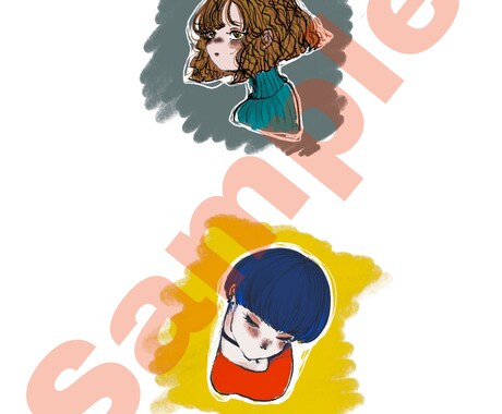 ご希望のイラスト作成致します アイコン・MV・サムネイル画像、様々な雰囲気のタッチでお届け イメージ2