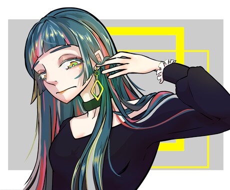 無料表情差分付き！SNSアイコン制作します 表情豊かなSNSアイコン作りませんか？ イメージ1