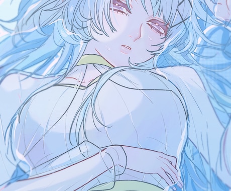 修正無料◎アイコン・歌みた向けイラスト描きます