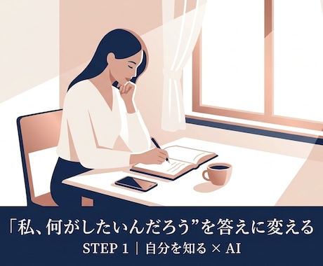 初心者向けAI時代最初の一歩をつくる単発講座します 内省・仕事・発信から1つ選んで始めよう イメージ1