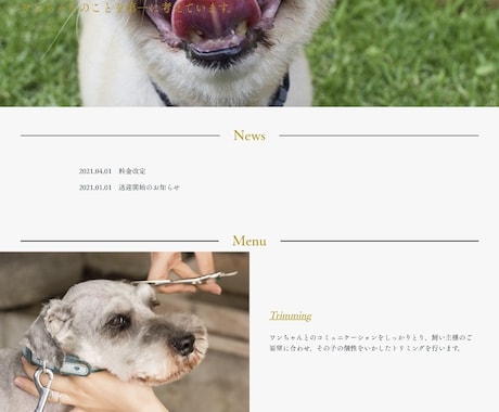 ペライチでホームページ作ります 高品質で理想のWebサイトを格安で作ります イメージ2
