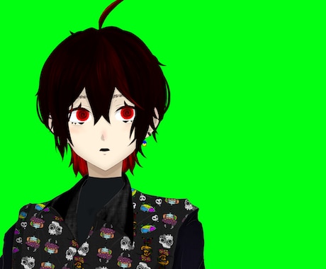 Vtuberデザインからモデリングまでできます ラフ〜モデリングそれぞれのみ ok イメージ1