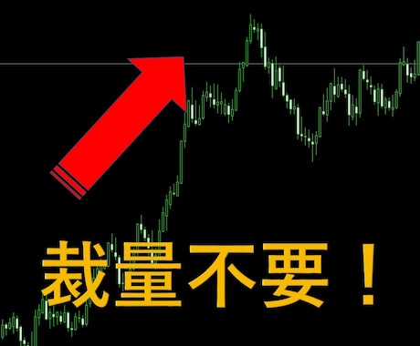 FX初心者でも無裁量でトレードできます 知識・経験は一切関係なし！シンプルなルールを繰り返すだけ！ イメージ1