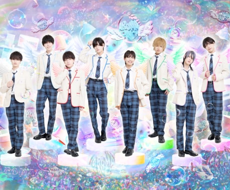 世界でひとつ！アー写コラージュ制作いたします あなたの世界観を表現させてください！ イメージ2