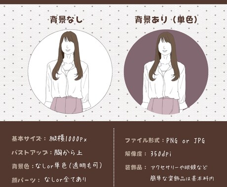 写実風な“おしゃれアイコン”制作します SNS、ブログ等に使用出来ます⭐️ イメージ2