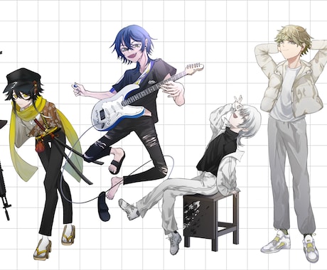 動画のサムネイルや個人用の1枚絵を制作いたします ダークな雰囲気が得意です！ご希望の空気感のイラストをお届け！ イメージ2
