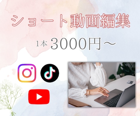丁寧に動画編集いたします SNSの動画は私にお任せしませんか？ イメージ1