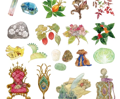 商用可★懐かしく温かみのある水彩イラスト作成します 挿絵、表紙、雑貨など、あたたかなタッチのイラストで彩ります。 イメージ2