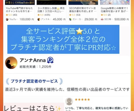 即日即効果⭐️YouTube５０００回＋宣伝します 初PRへ⭐️１再生０.５円⭐️６０日保証の安心サポート付き♪ イメージ2