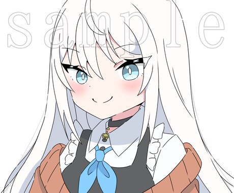 かわいい美少女のイラスト描きます かわいい美少女の立ち絵やアイコンが欲しい方に！ イメージ2