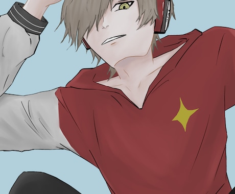 時間をかけて丁寧に描かせていただきます 主に男性キャラが得意です。SNSアイコンなどに使えます！ イメージ2