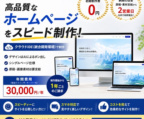 シングルページを3営業日内で納品します AIでのWEBサイト制作、侮っていませんか？ イメージ2