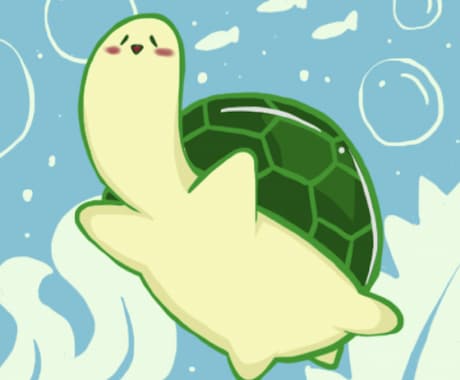 SNSなどのアイコン描きます 似顔絵や大好きな動物をゆるく可愛いイラストに！ イメージ2