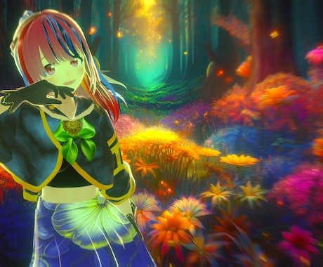 3DVtuberモデル、イラスト１枚から作成します VroidStudioのみでの作成につき、お値下げです。 イメージ2