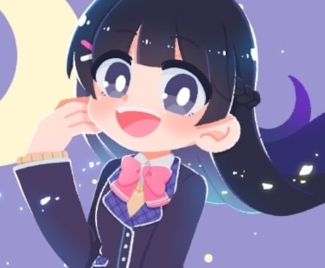 商用可！かわいいデフォルメイラスト制作します YouTubeやアイコン、グッズに利用可能！ イメージ1