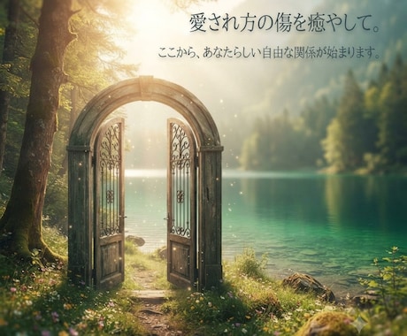 毒親育ちの恋愛や人間関係の悩みを聴きます 歪んでしまった愛の癖を、否定せずに解きほぐします。 イメージ1