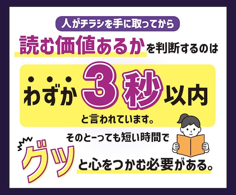 キャリア15年以上!　読みたくなるチラシ作ります プロデザイナーがあなたの企画の認知度UPのお手伝いをします！ イメージ2