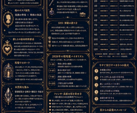 神席とファンサを導く推し活鑑定します 良席運とファンサ運を高める魂の推し活鑑定 イメージ2