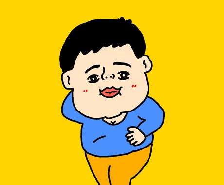 アイコン等に使っていただけるような絵を描きます なんてことないイラストです似顔絵でなくても、がんばります イメージ2
