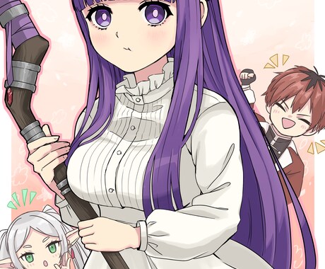 あなたの嫁キャラ描きます 性癖、煩悩、好きな要素てんこ盛り、何でもOK！ イメージ2