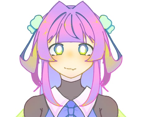 優しき雰囲気のかわいいイラスト描きます 柔らかい色合いで見ていてほっとするような絵を描いてます。 イメージ1