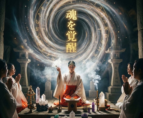 霊能力を神託と儀式で目覚めさせ魂を覚醒させます 秘儀の継承で霊能力の目覚め　隠された霊力を秘伝の伝授で開花 イメージ2