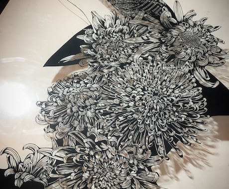 切り絵をオリジナルで制作致します 繊細なラインが魅力の切り絵は、光と影のアートです。 イメージ2