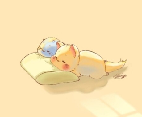 柔らかい鉛筆タッチのミニキャラ描きます あなただけのデフォルメイラストを作成。グッズ、アイコンにも イメージ2