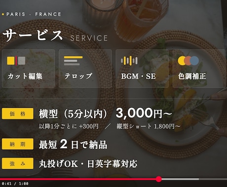 旅Vlog動画を丁寧に安く編集します おしゃれなvlogから情報系まで、雰囲気に合わせた編集・翻訳 イメージ2