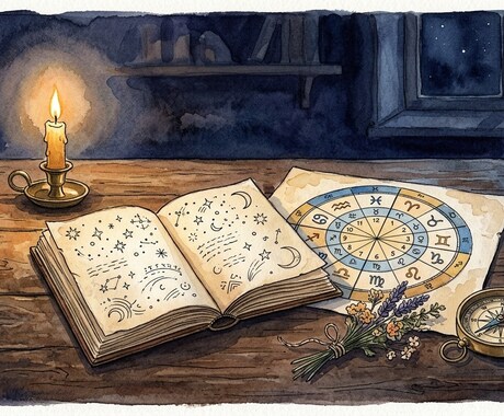 西洋占星術｜今の悩みを星の視点から読み解きます 悩みと生年月日から、星の視点で丁寧に読み解きます イメージ1