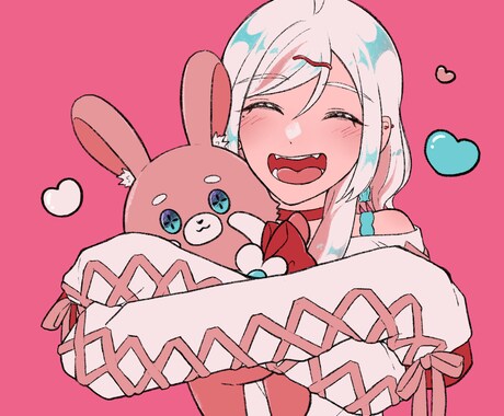 5月まで特別価格！！アイコン描かせていただきます 視線独り占め！かわいくて目を引くアイコン描きます！ イメージ1