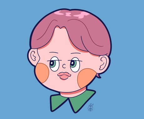 ファンシーポップなアイコンイラスト描きます ポップでかわいいアイコンを制作します。 イメージ2