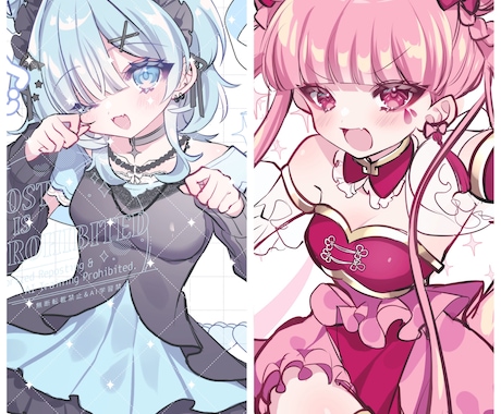 商用可●太もも上おまかせイラストをお描きします キラキラな太もも上お任せイラストが得意です✧ イメージ1