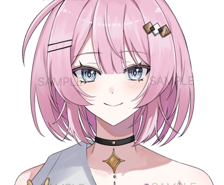 アイコン制作！透明感のあるイラスト制作をします デフォルメ、等身、どちらも得意です。詳しくは詳細をご覧下さい イメージ2