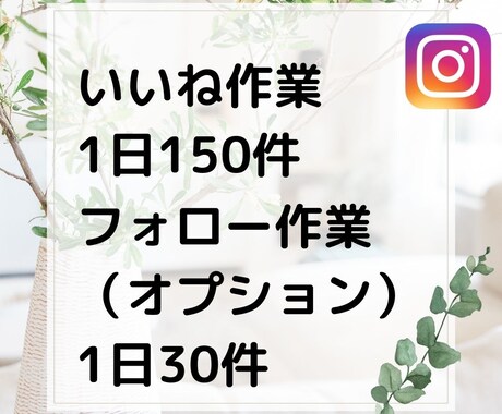 インスタグラム運用代行　いいね作業代行致します 毎日の面倒な作業を代行させて頂きます。 イメージ2