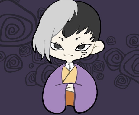個性的でかわいいデフォルメアイコン作成します まぶた重めのかわいいお顔を描かせていただきます！ イメージ2