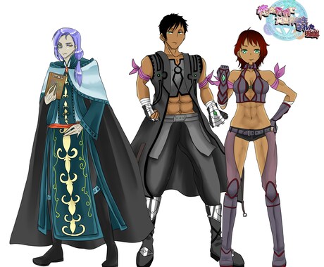 あなたの理想のキャラクター作成します 様々なキャラデザであなたの理想を表現します イメージ2