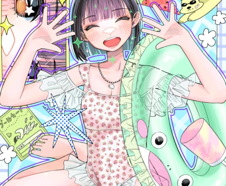 あなたのお気に入りのお洋服、コーデ描きます イメージ1